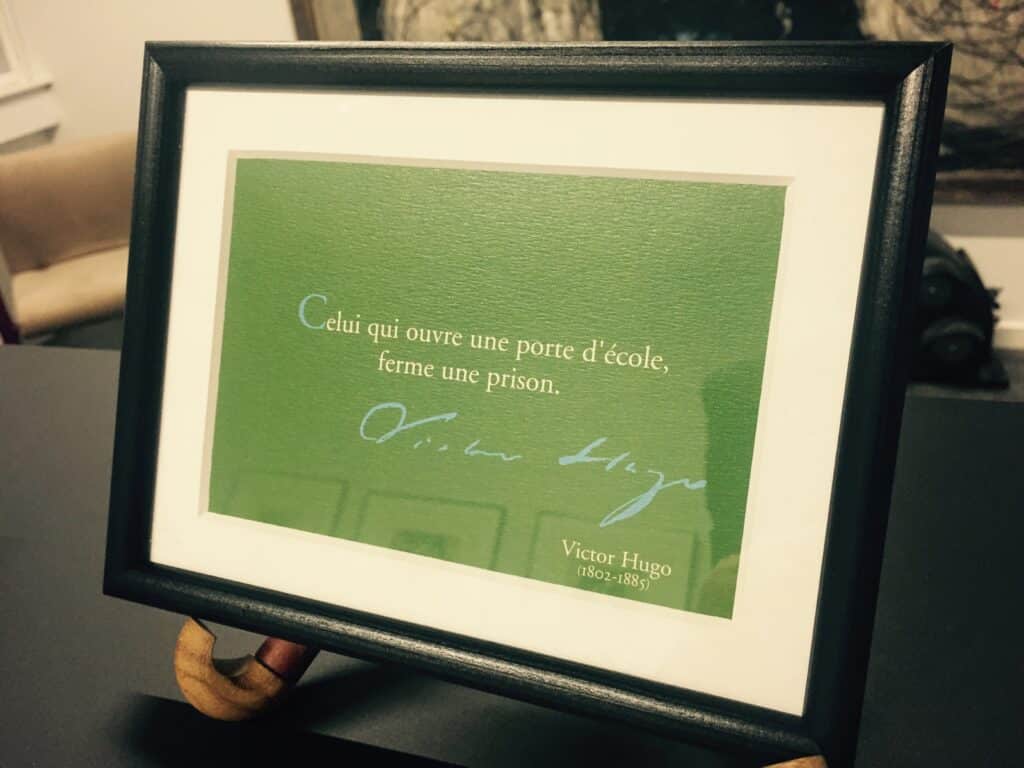 Picture of a quote by Vector Hugo